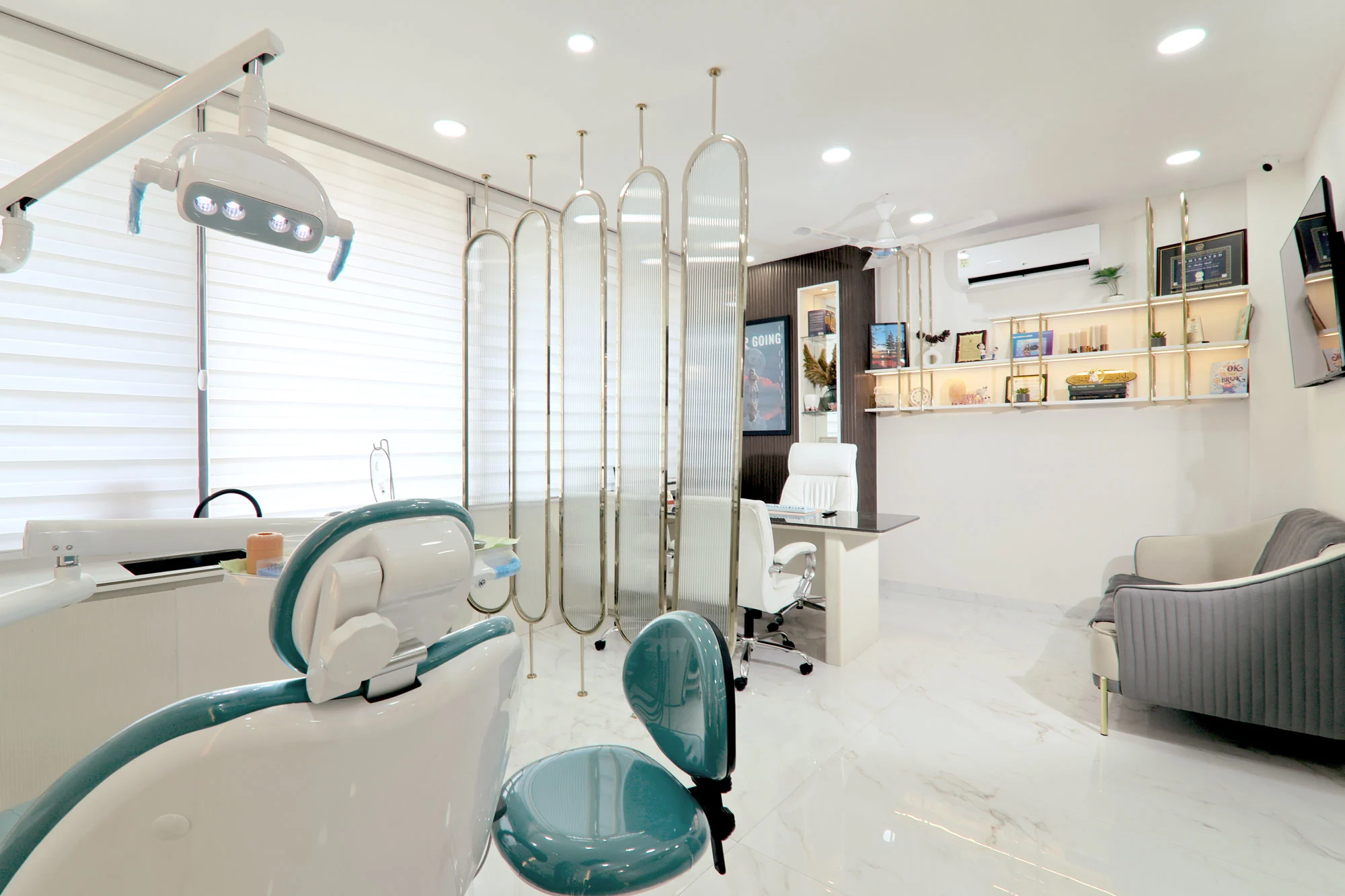Dental clinic interior